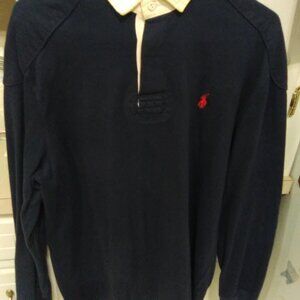 Blue Ralph Lauren polo shirt
